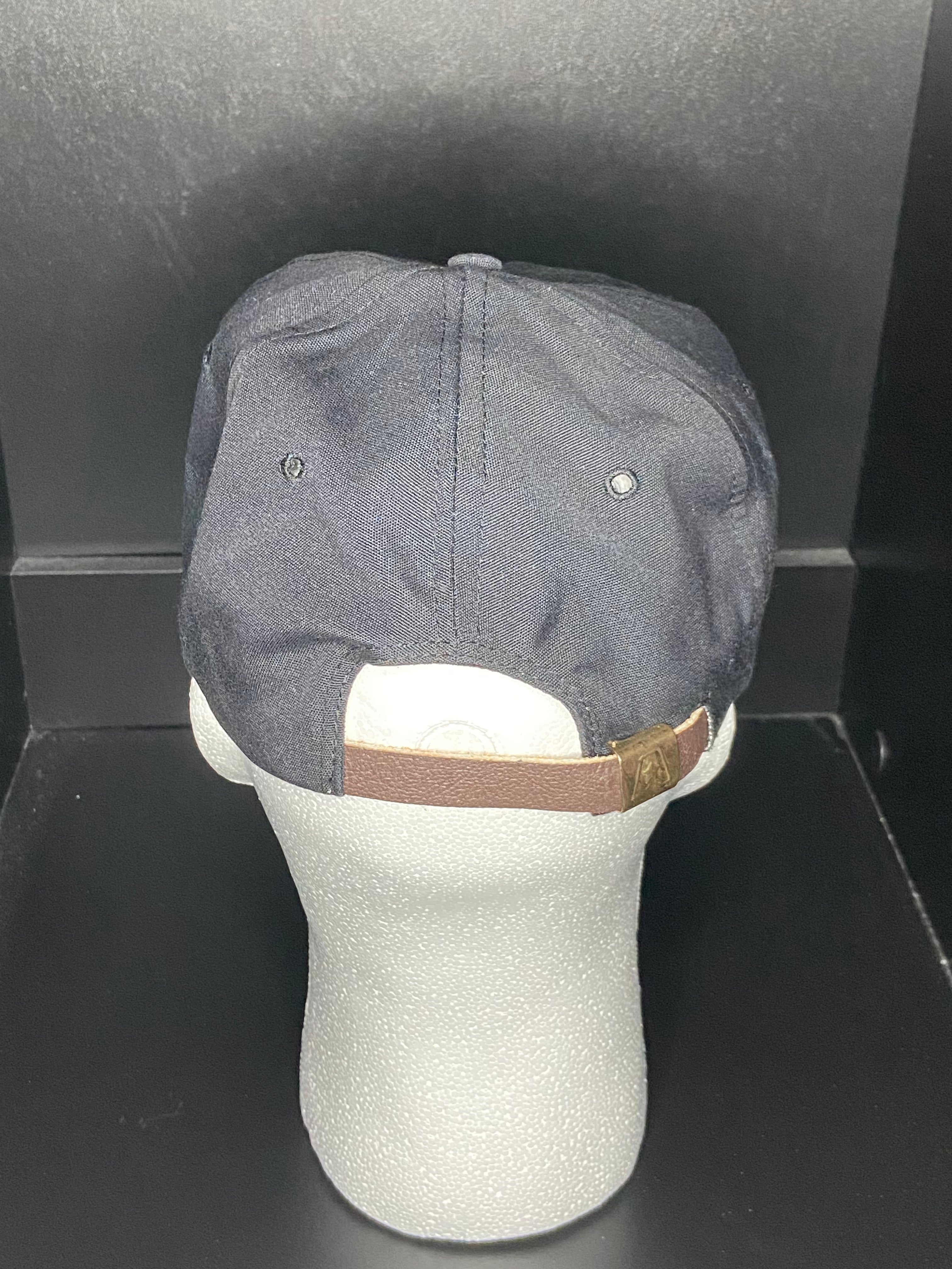 Vintage YA Headwear “Tan Tar A” Embroidered SnapBack/Rope Hat Adjustable Black