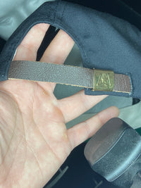 Vintage YA Headwear “Tan Tar A” Embroidered SnapBack/Rope Hat Adjustable Black