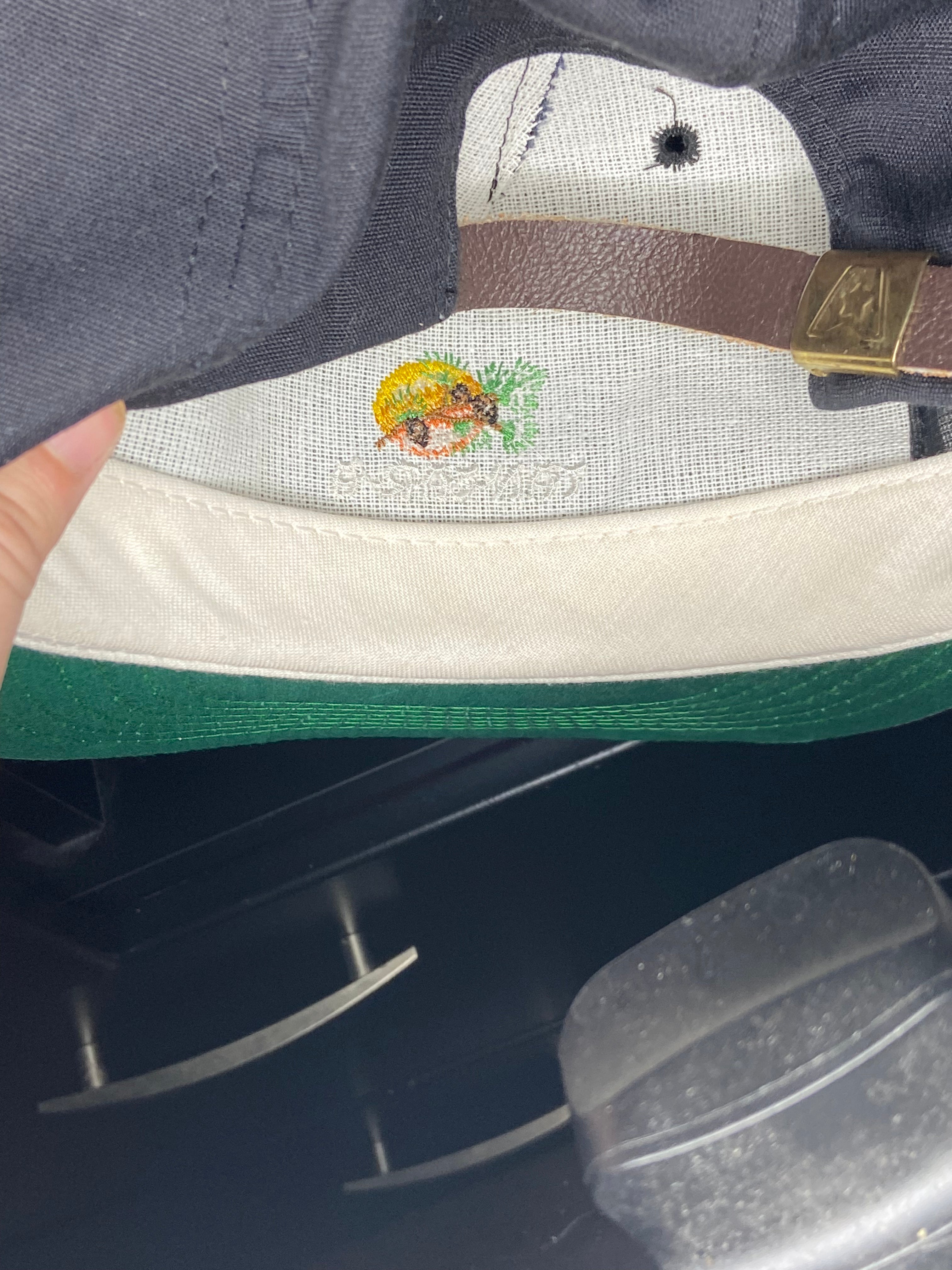 Vintage YA Headwear “Tan Tar A” Embroidered SnapBack/Rope Hat Adjustable Black