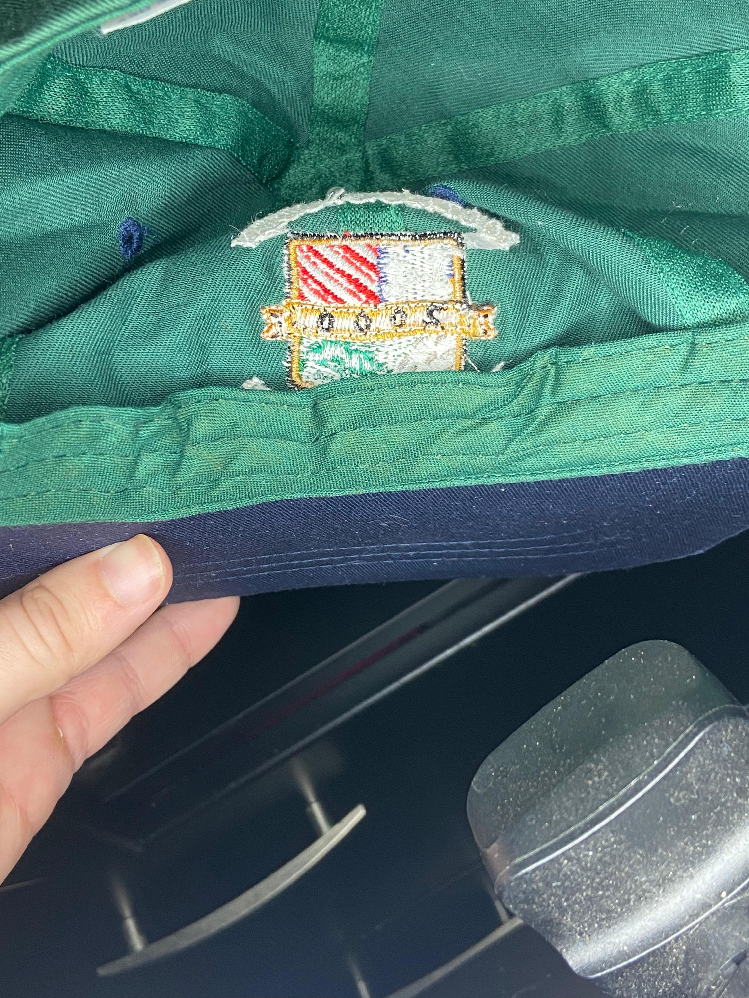 Vintage Rare 2000 100th US Open Pebble Beach Golf Hat Green Blue Strapback USA