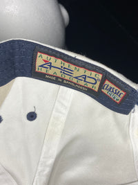 Share Vintage 90s PGA Tour Tradition Golf Hat White Velcrow Back Embroidered Cap