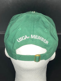 2018 US Open Shinnecock Hills USGA Member Green Strapback Adjustable Hat Cap