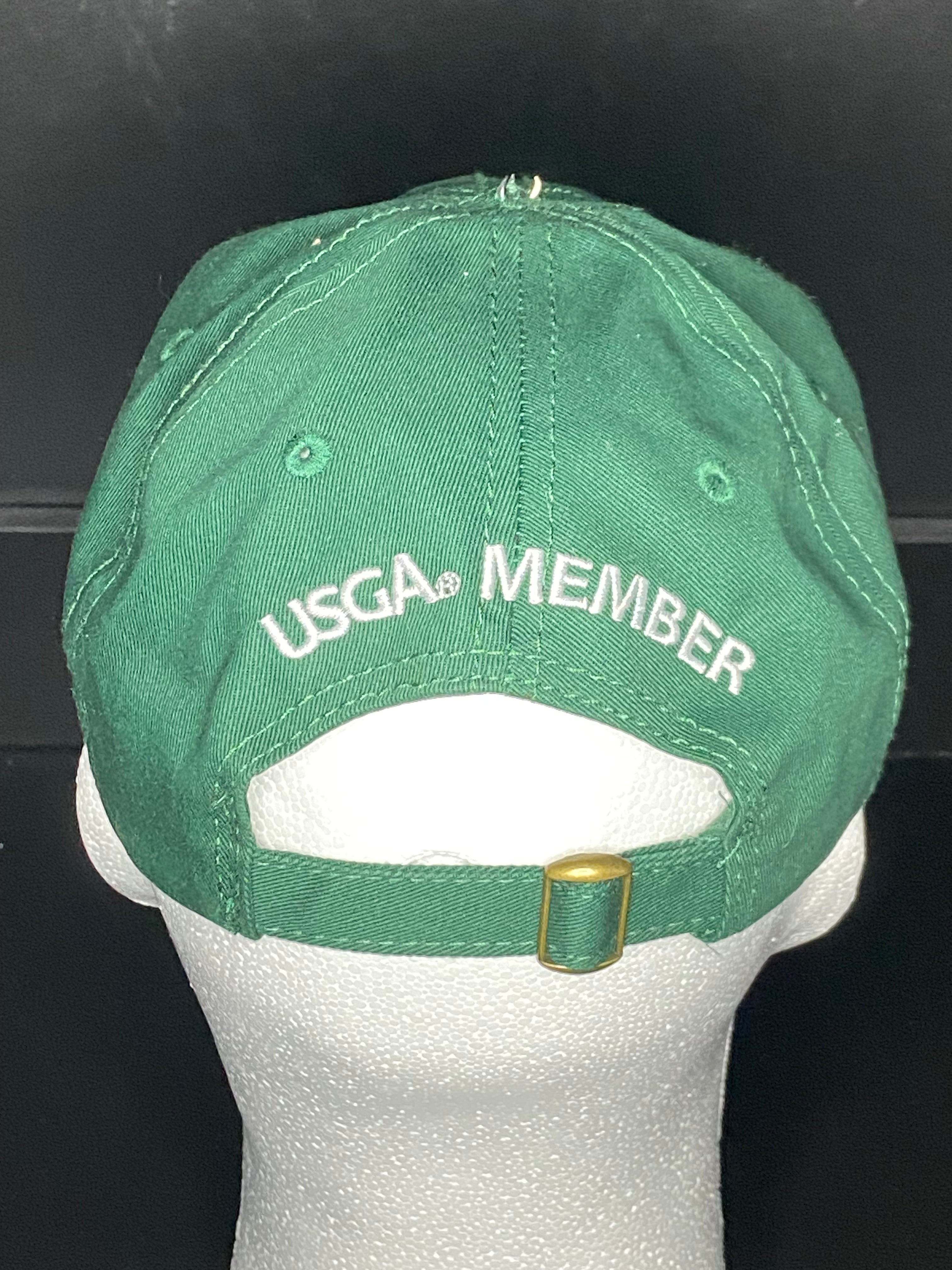 2018 US Open Shinnecock Hills USGA Member Green Strapback Adjustable Hat Cap