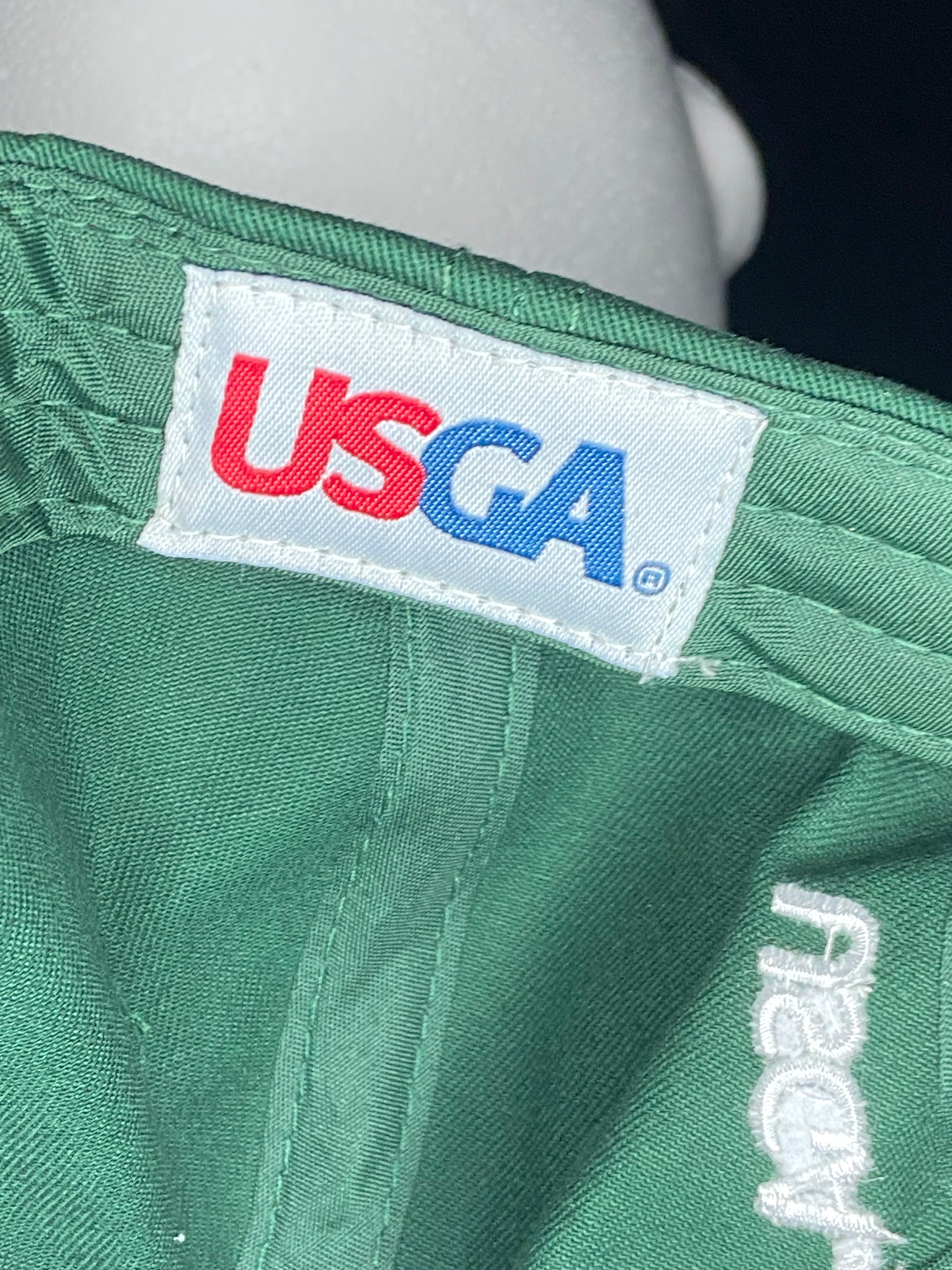 2018 US Open Shinnecock Hills USGA Member Green Strapback Adjustable Hat Cap