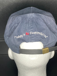 Vintage Union Pacific Hat Cap Snap Back Black Golf Rope Railroad Train USA