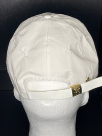 Vintage Lipton Tea Up Rope Hat White Leather Strap KC Golf Promo Strapback