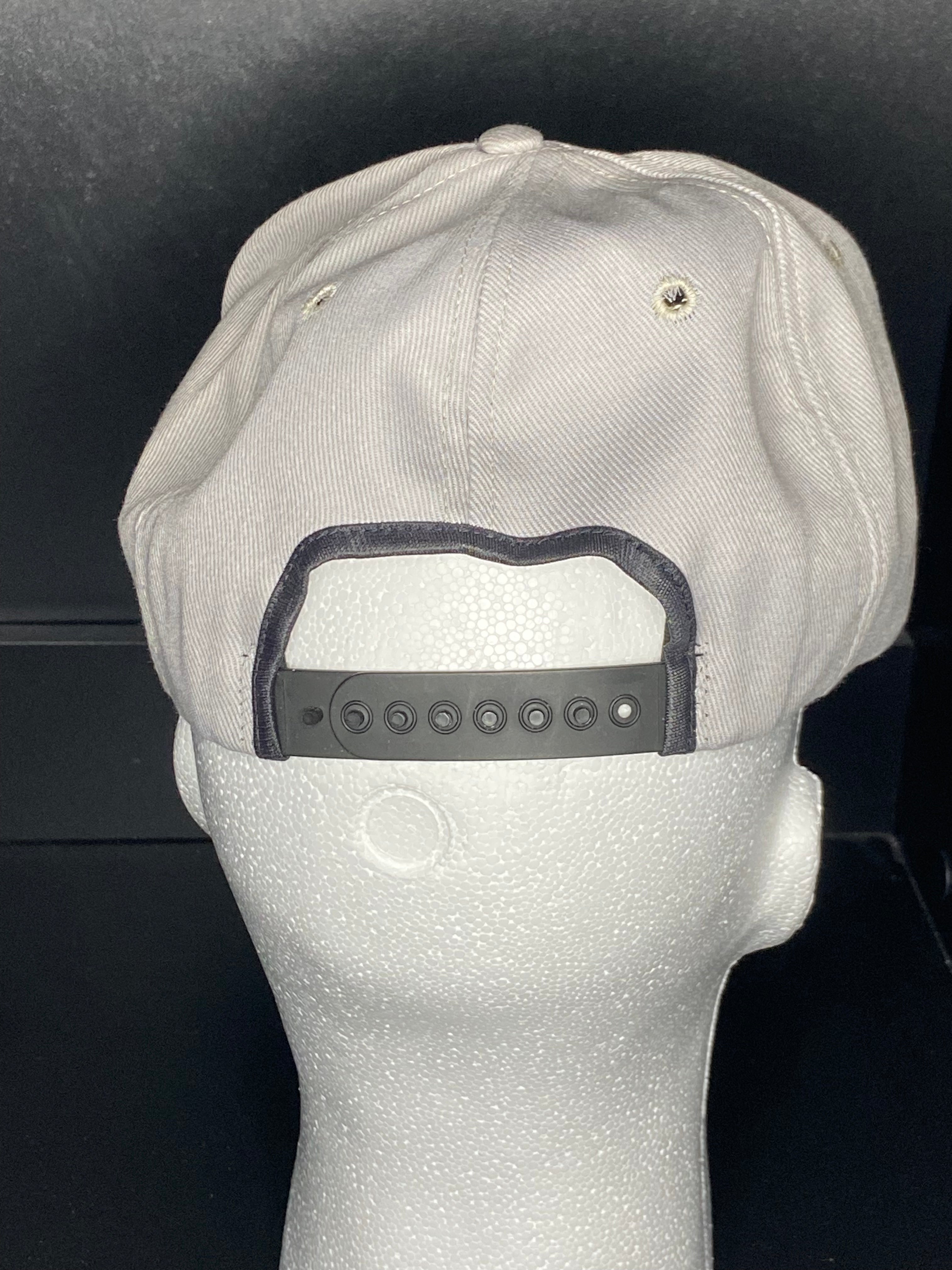 Vintage Fabtec Industries Hat Cap Gray Rope Snapback 90s Promo Embroidered USA