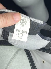 Vintage Fabtec Industries Hat Cap Gray Rope Snapback 90s Promo Embroidered USA